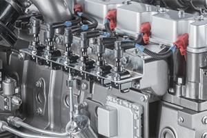 Motor a diesel industrial para gerador comercial, Série D